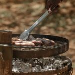 lunch time in the bush while on safari in the hluhluwe imfolozi park